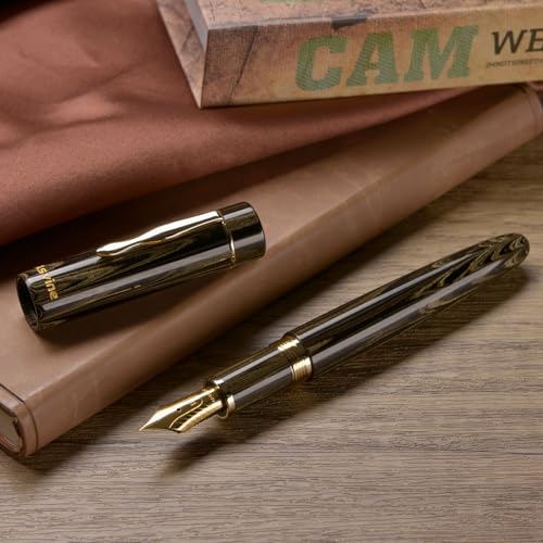 Stylo plume Ebonite N°8 pour éviter la fatigue de la main lors d'une longue écriture