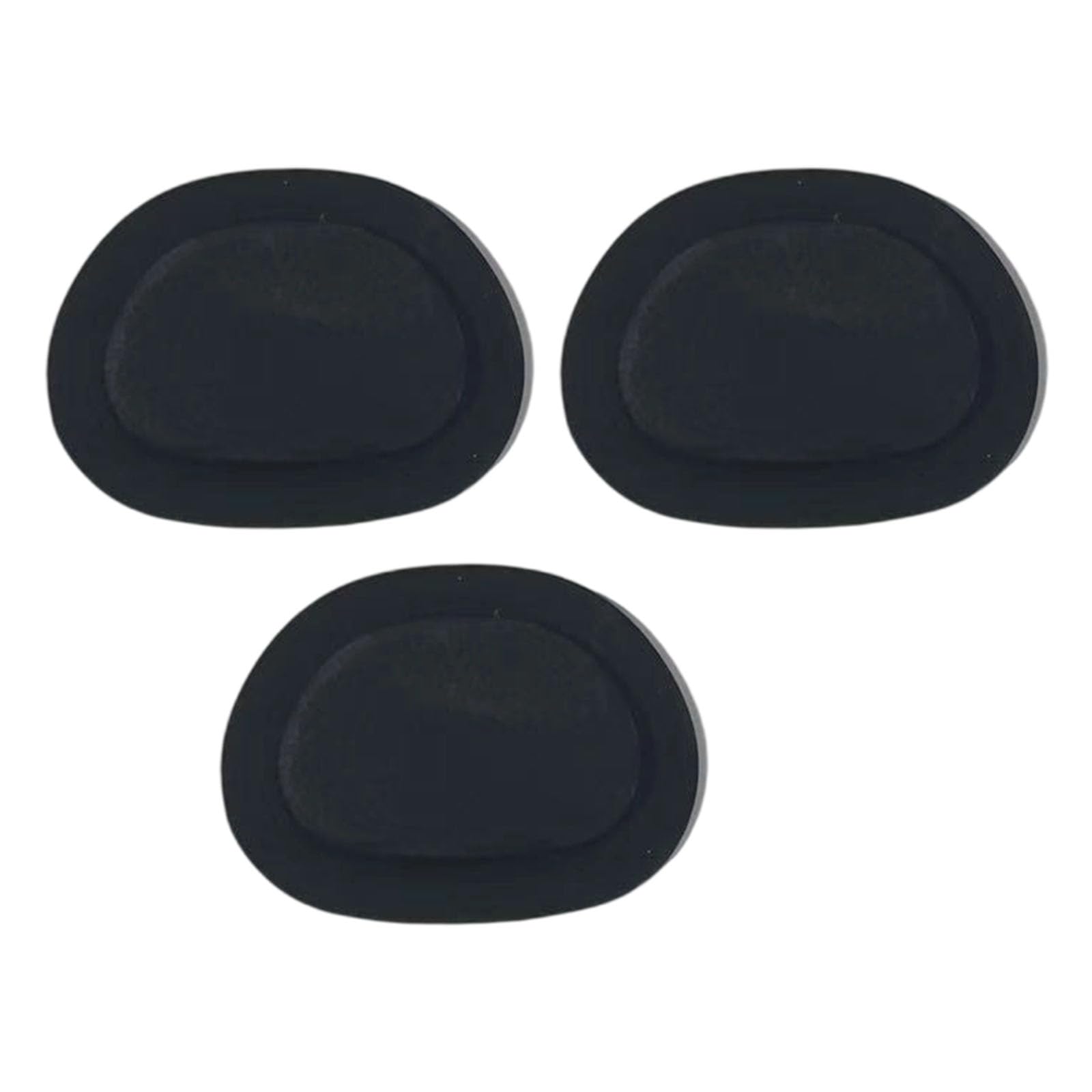 Msioytog Leak Proof Mixer Lid Plugs Secures Fit Durability Silicone Construction for Smoothy on the Go 3pcs Set Party Mixer Accessories Leakproof