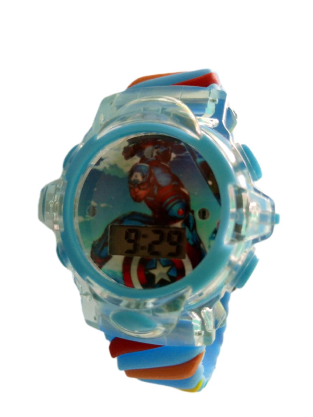 Kids Rainbow Watch with Light and Music..Boys Watch..Girls Watch..Best Gift (Blue) (B0CW224595) Amazon Price History, Amazon Price Tracker