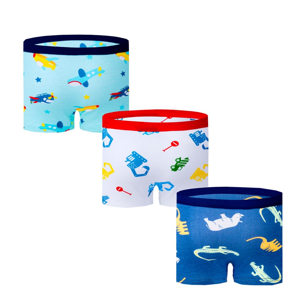JackLoveBriefs Unterhosen Jungen 10er-Pack oder 12er-Pack 2-12 Jahre