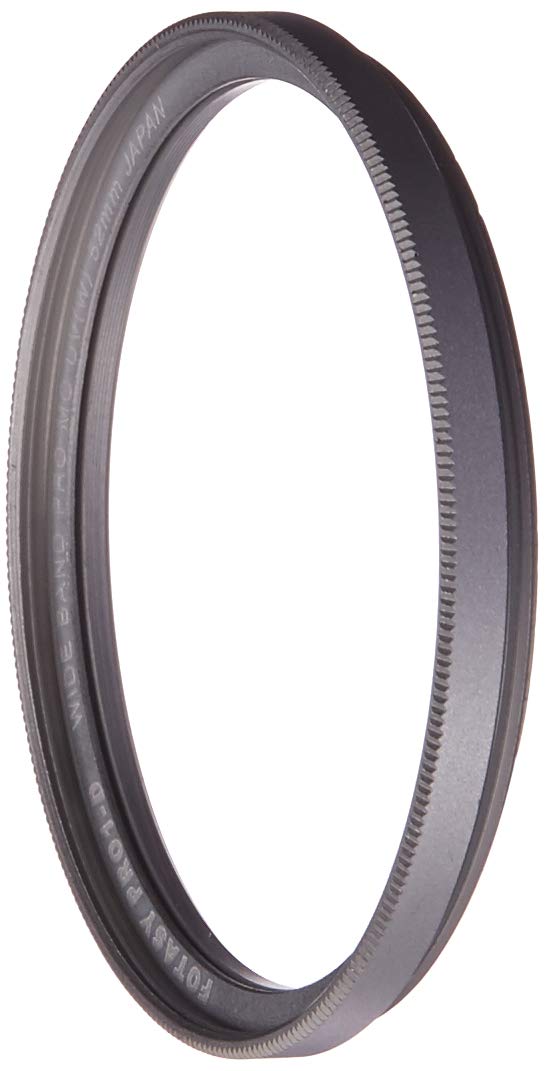 Fotasy 52mm Silver Ultra Slim UV Protection Lens Filter, Nano Coatings MRC Multi Resistant Coating Oil Water Scratch, 16 Layers Multicoated 52mm UV Filter