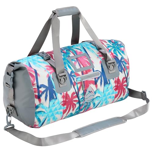 Image of Skog A Kust Duffelsak Heavy Duty Waterproof Duffel - Gear Bag for Sports, Travel, & More - 40, 60 and 90 Liter Sizes, Palm, 40L, Sporty