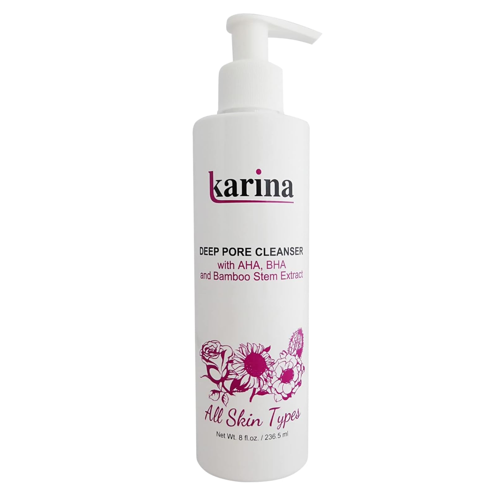 Karina Deep Pore Exfoliating Cleanser 8 Ounces