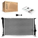 KAX CU2941 Car Engine Radiator, Compatible with 2008-2013 135i, 335i, 335i xDrive, 2011-2013 335is, 2007-2008 335xi, 2012-2015 X1, 2010-2016 Z4, 2013 135is, with Coolant Drain Plug