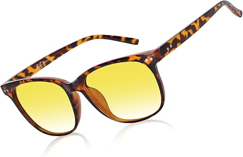 HAOLOTA Fit Over Glasses Sunglasses for Women Men Polarized Classic Rectange Fitover Shades UV Protection