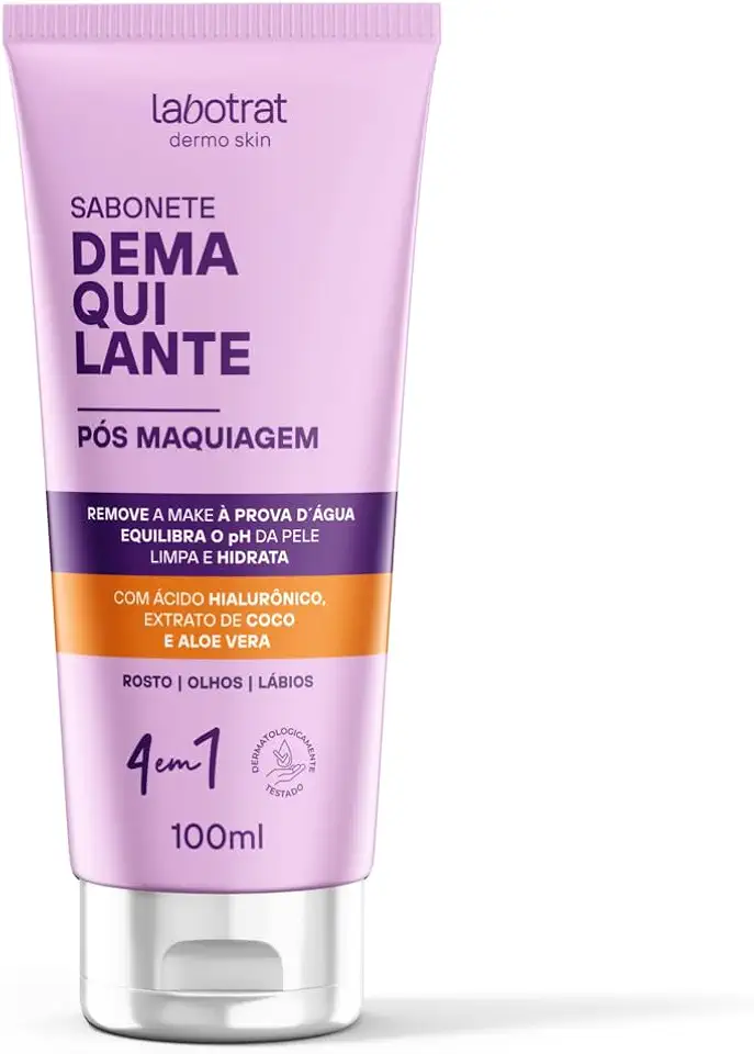Sabonete Facial Demaquilante Dermo Skin 100ml