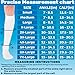 Made in USA - Opaque Compression Knee High for Women and Men 20-30mmHg - Cotton Support Stockings for Varicose Veins Circulation, Edema, Embolism, Pain Relief - White, X-Large - A105WH4
