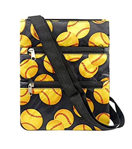 NGIL Small Hipster Cross-Body Bag Collection (Softball)