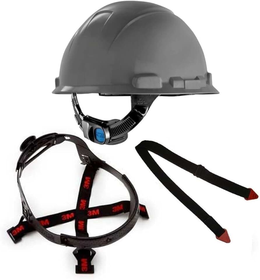 Capacete 3M Com Ajuste Fácil H-700 CA 29638 - Cinza