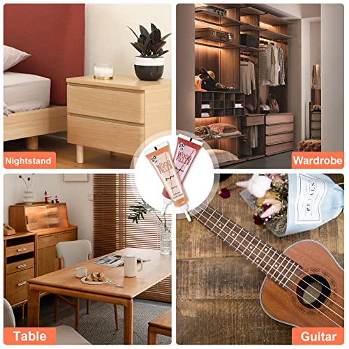 Laminaat reparatieset, 31 stuks houtkit, houtplamuurmassa, 18 kleuren, parket, reparatieset voor hout, repareer eenvoudig je houten meubels, krassen en scheuren - Afbeelding 8