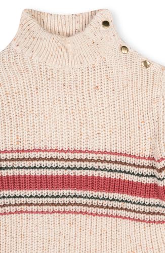 Image of Hope & Henry Girls Cable Front Pullover Sweater