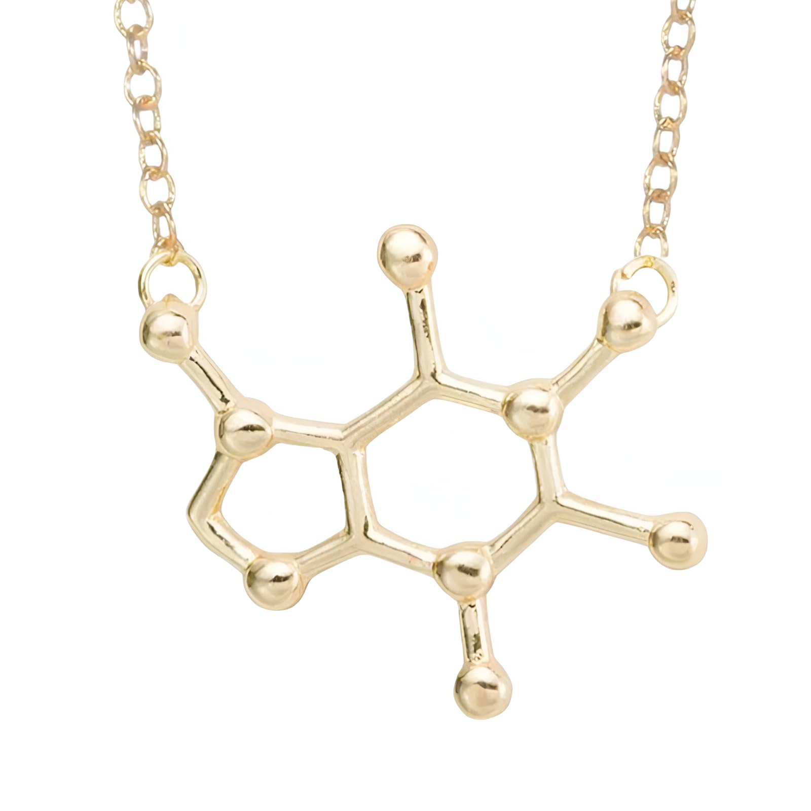 Collier de molécules de dopamine, le cadeau idéal pour passionnés de science