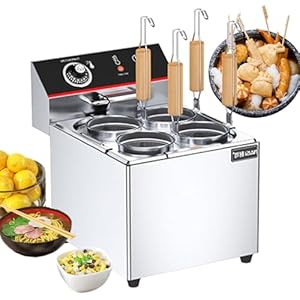 4 Hole Noodle Cooking Machine, 3500W Electric Pasta Vegetable Maker,Restaurant Boiling Equipment, for Restaurants and Kitchens