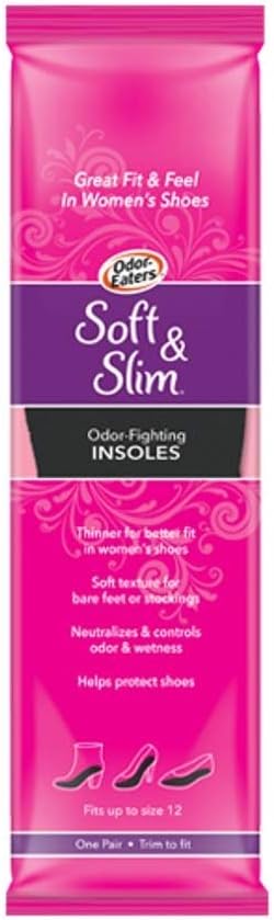 Odor Eaters Insoles Soft & Slim Womens (3 Pack)