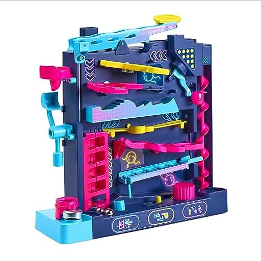 Screwball Scramble Level Up - Juego de mesa para niños - Carrera de obstáculos con canicas cronometradas - Juguetes de vacaciones y juegos de Navidad - Niños pequeños de 5 años en adelante | Ya disponible en tu tienda friki favorita! En mundofriki.es!