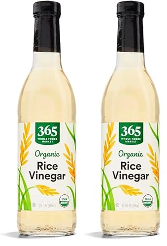 365 by Whole Foods Market, Vinegars Rice Organic, 12.7 Fl Oz (Pack of 2)
