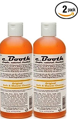 Freeman C Booth Original Moisturizing Bath and Shower Cleanser Lotion, 16 oz, (Pack of 2) image may vary