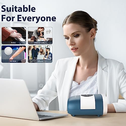 Image of CINCOM Upgraded Hand Massager with Heat and Compression for Arthritis and Carpal Tunnel - Cordless & Rechargeable, Gifts for Women