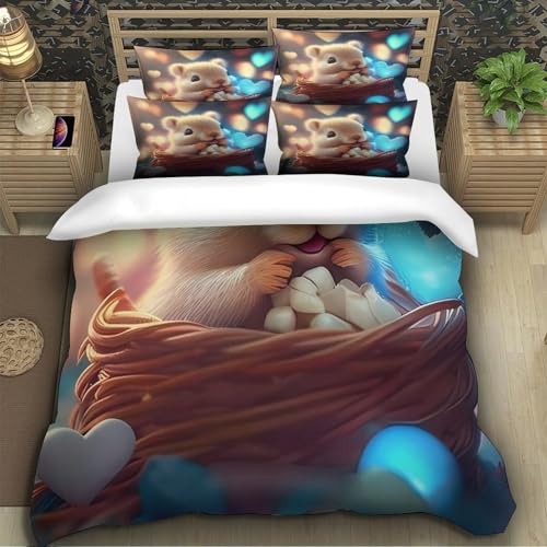 Housse de couette 140x200cm imprimé numérique haute définition durable
