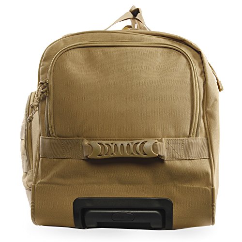 Highland Tactical Squad Rolling Duffel, DESERT, One Size