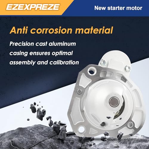 Image of Ezexpreze 19202 New Starter for Jeep Wrangler 3.6L 2012-2017 Wrangler JK 2018, for Dodge Charger Chrysler 300 3.6L 2017-2019, for RAM 1500 3.6L 2017-2019, OE#428000-9300 4280009300 280-0432 2800432