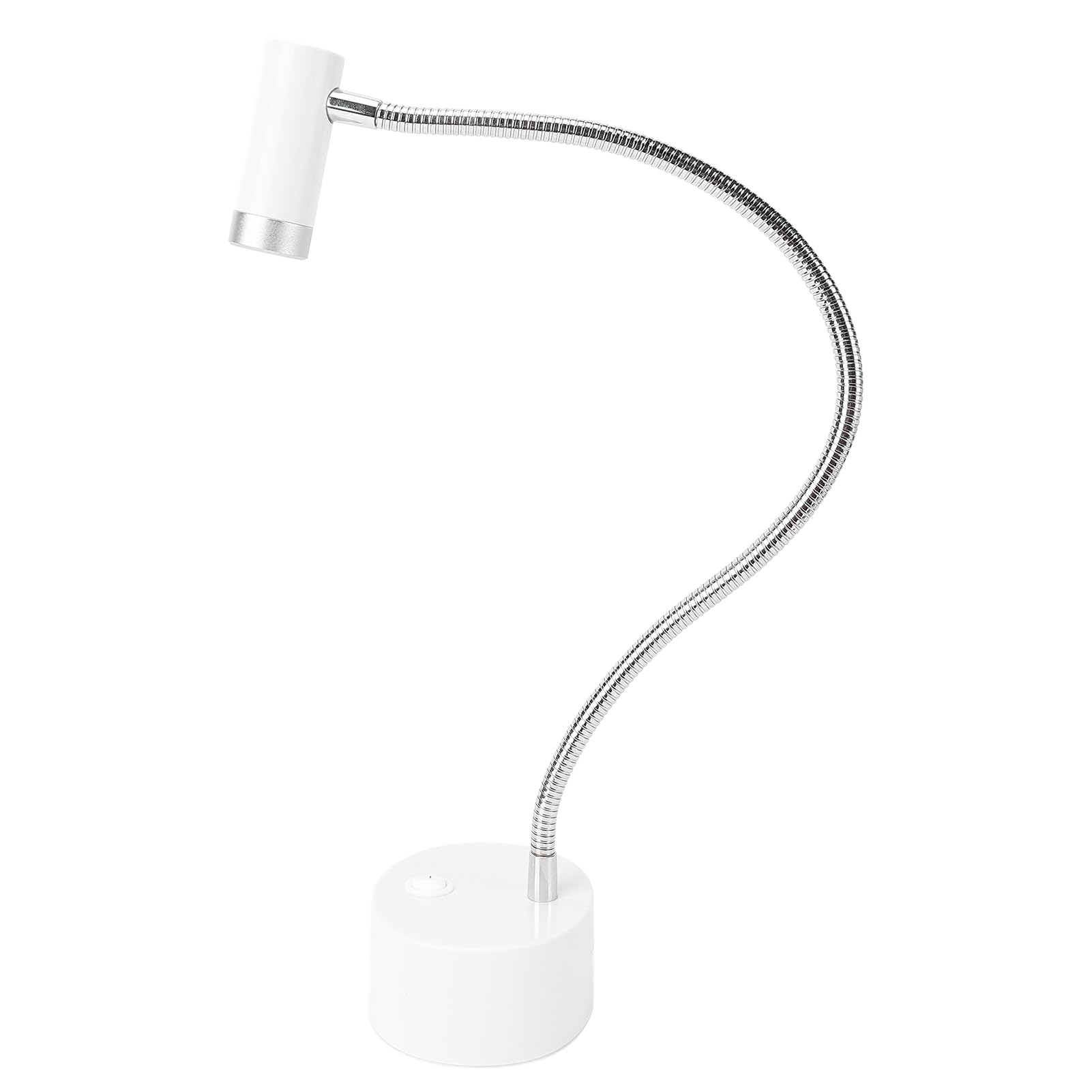 GLOGLOW Lampada per Unghie, Luce a Collo di Cigno Ricaricabile, Lampada per Unghie in Gel Ad Asciugatura Rapida con Controllo Touch per Uso Domestico e Professionale