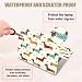 PLIGREAT Laptop Decal Sticker Skin Cover, Cartoon Dachshund Laptop Stickers Skins Decal Fits 12-15 Inch Laptops Universal Removable Vinyl Notebook Art Protector Netbook PC Cover Decals