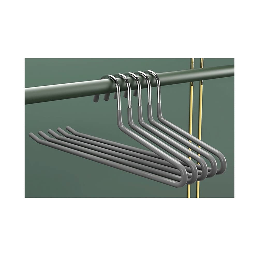 TXGJWRA Hangers Coat Hanger for Clothes Household Pants Hanger Pants Hanging Wardrobe Storage Pants Clip Seamless Rack Hanger Space Saving,C