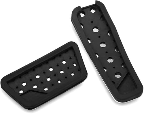 Miniatura 5 de Keptrim Kit de pastillas para pedal de freno de gas con acelerador de acero inoxidable Chrysler para Dodge Challenger 2009-2019 Cargador
