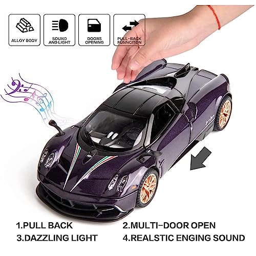 Image of Toy Car for Kids | Best Toys Gifts Toys for Boys & Girl's (124 PUR PEGANI Car)