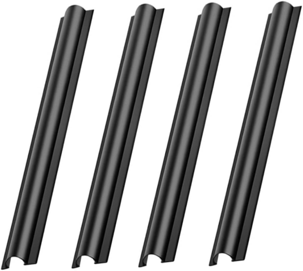 4 Pack Adhesive Cable Clips for Car Interior PVC Black Cord Holders