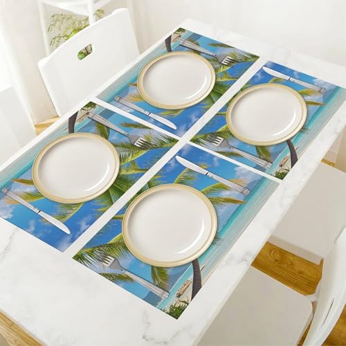 Set de table anti-tache et résistant à la chaleur pour protéger votre table