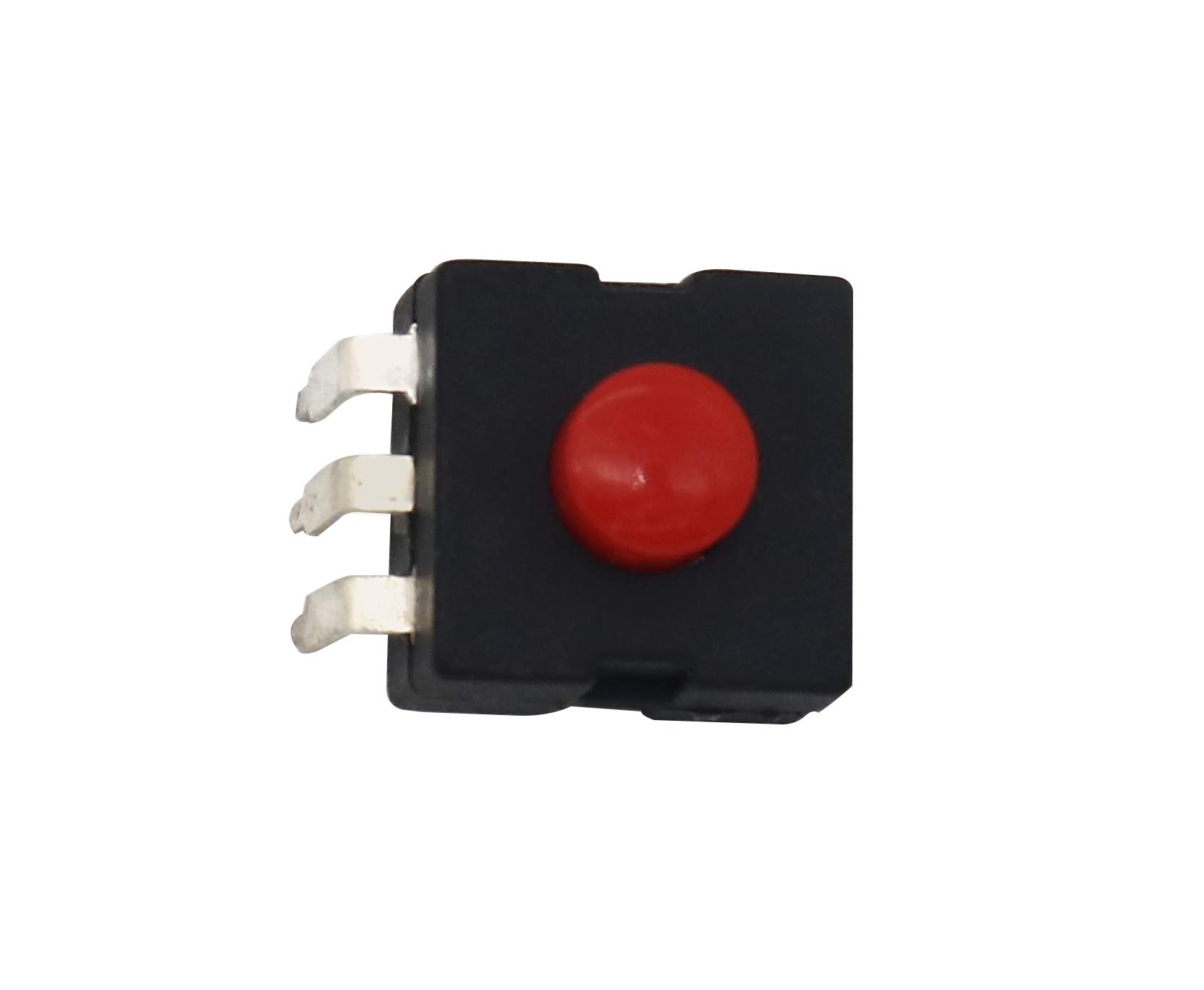 Mini Red 3 Pin Push Button Switches - Pack of 10 -2