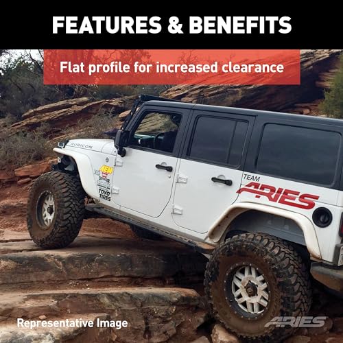 ARIES Rocker Step Guard para Nissan Frontier miniatura 6