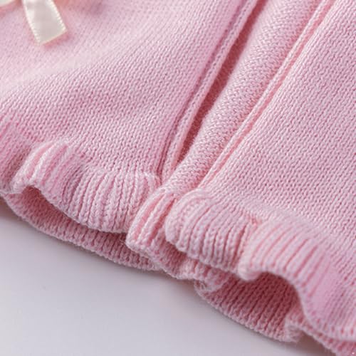 DINORMIN Girls Cotton Bolero Jacket Shrug Cape Kids One Button Cardigan Flower Dress Cover Up4