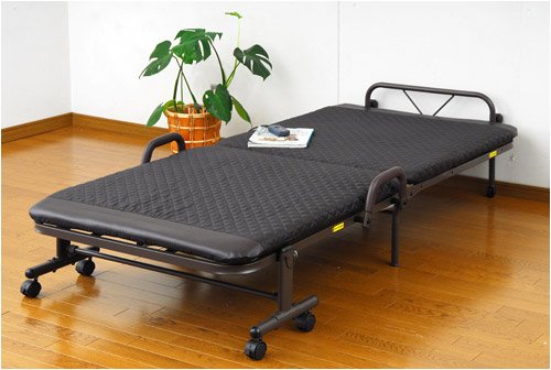 Amazon｜山善(YAMAZEN) 電動ベッド 折りたたみベッド ダークブラウン