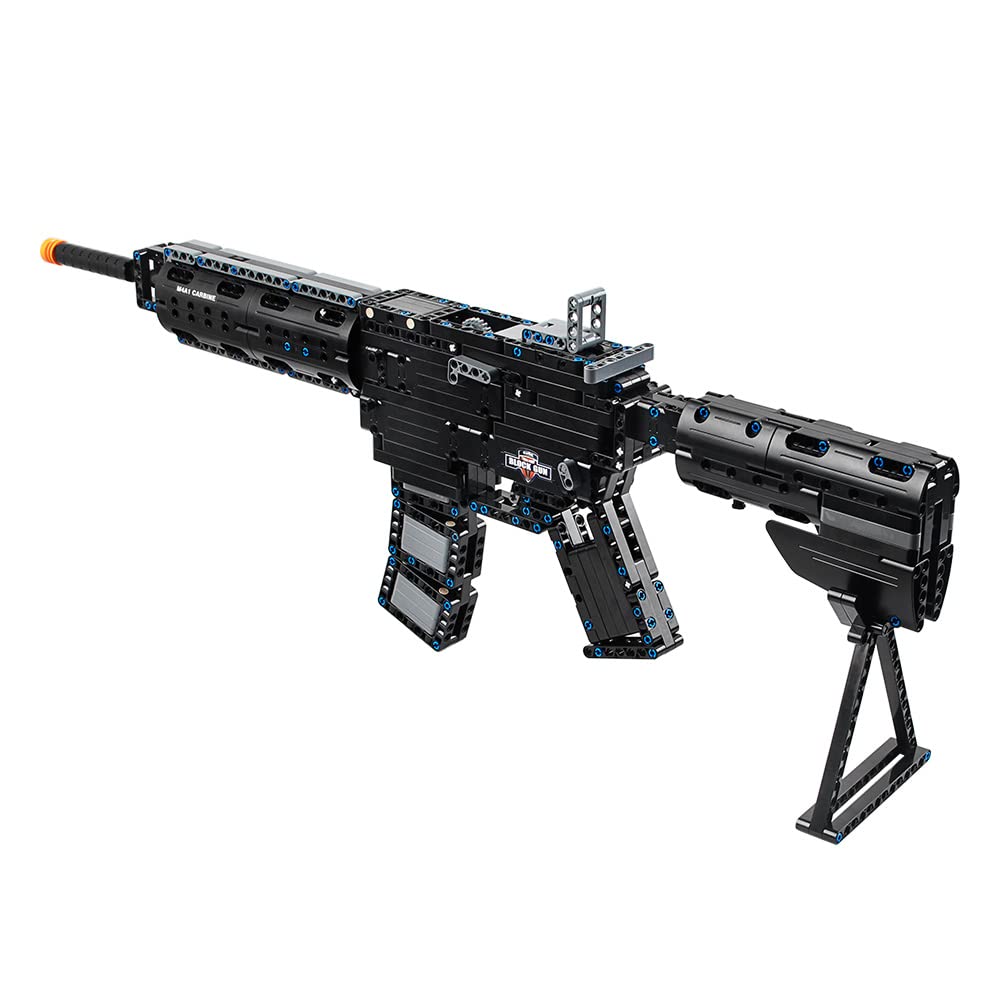 Amazon | CaDA ブロックキット 輪ゴム遊び 銃のおもちゃ M4A1 カービン