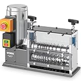Electric Wire Stripper Machine, 0.06''-1.5'' Automatic Cable Stripper with 11 Channels 10 Blades, Heavy-duty Wire Stripping for Workshop Scrap Handling, Recycling Copper