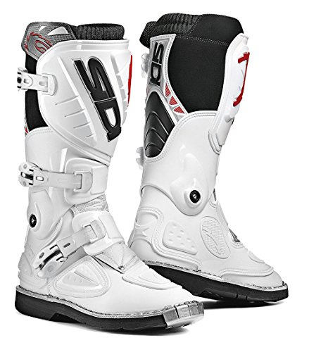 Sidi Bottes de Moto, Blanc, 41