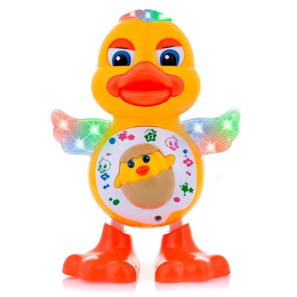 SHINETOY ENTERTAIN KIDS Dancing Duck Toy with Vibrant Light Effect & Musial Sound | Best Dancing Toy Gifts/Toddlers/Babies/Girls/Boys | Yellow Color (B08Z3HK4YJ) Amazon Price History, Amazon Price Tracker
