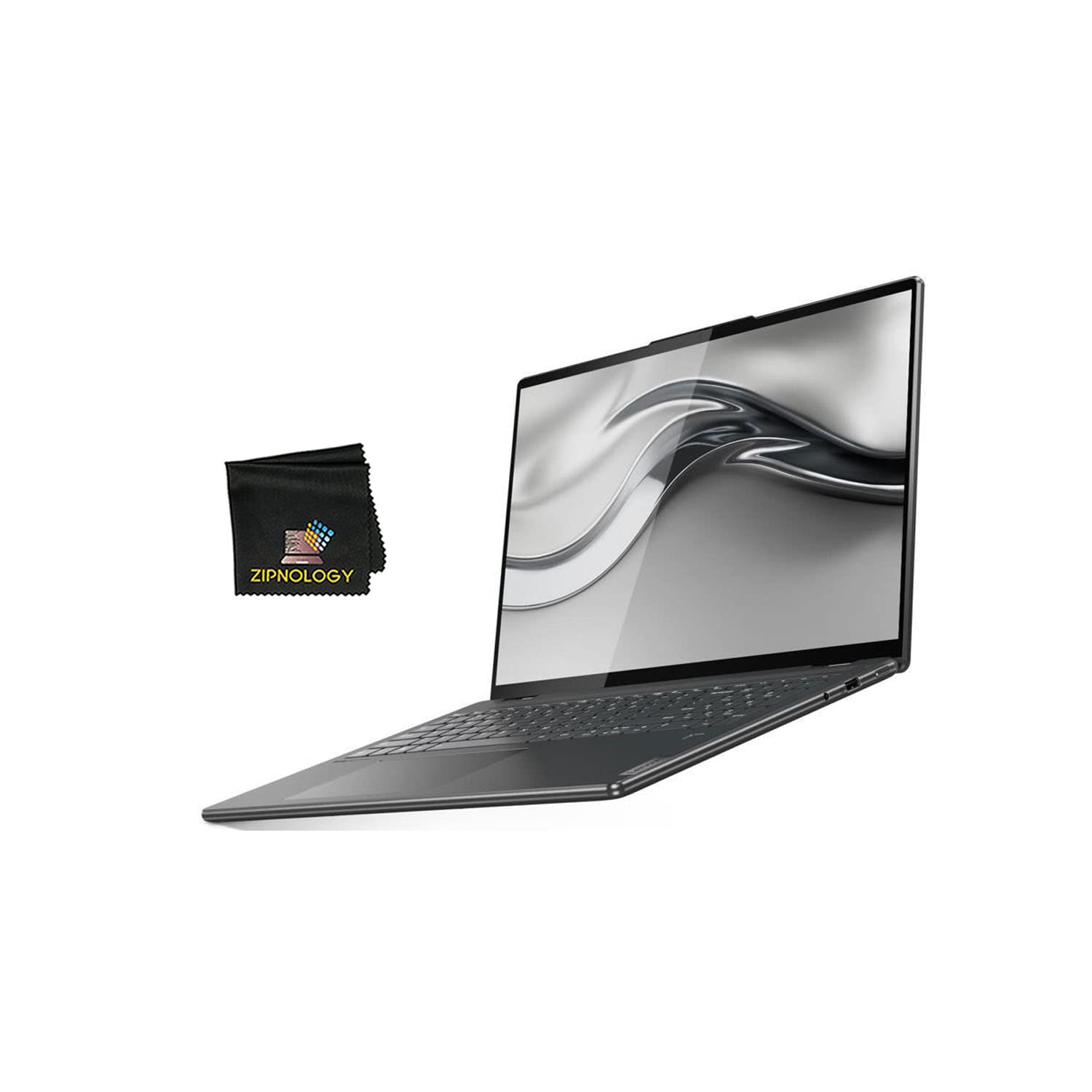 Lenovo Yoga 7i 16'' 2-in-1 Laptop 16" 2.5K IPS Touchscreen 400 nits, 12th Gen Intel 12-Core i7-1260P 16GB RAM 1TB SSD Iris Xe Graphics, Fingerprint, Thunderbolt, Windows11 Home +Zipnology Cloth -New
