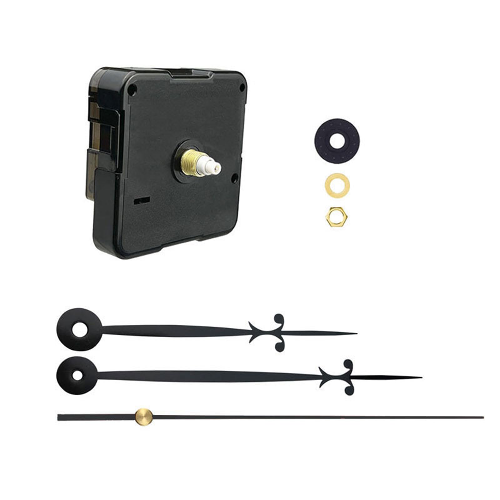 HDOYTXXM Quartz Wall Clock Movement Mechanism Repair Part with Hands Replacement Accessories Kit Quartz Motor Kit Battery Operated (no Battery) Mute