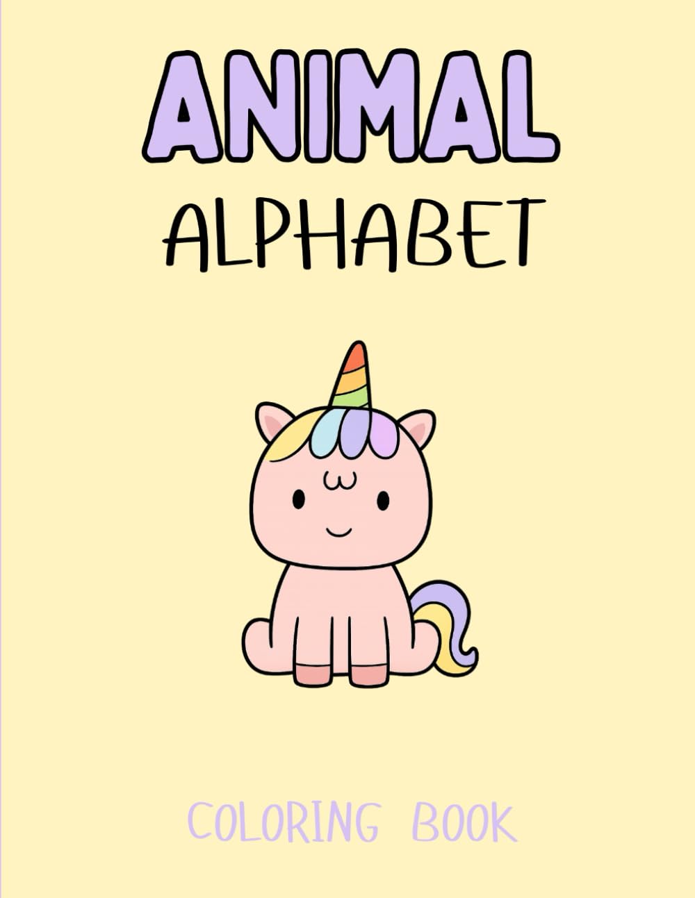 Animal Alphabet Coloring Book