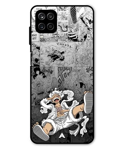 Image of Premium Anime 2 Case for Samsung Galaxy M33 (Glossy Finish) Soft-Touch Metal TPU Back Cover, Shockproof, Designer, Aesthetic Mobile Phone Case