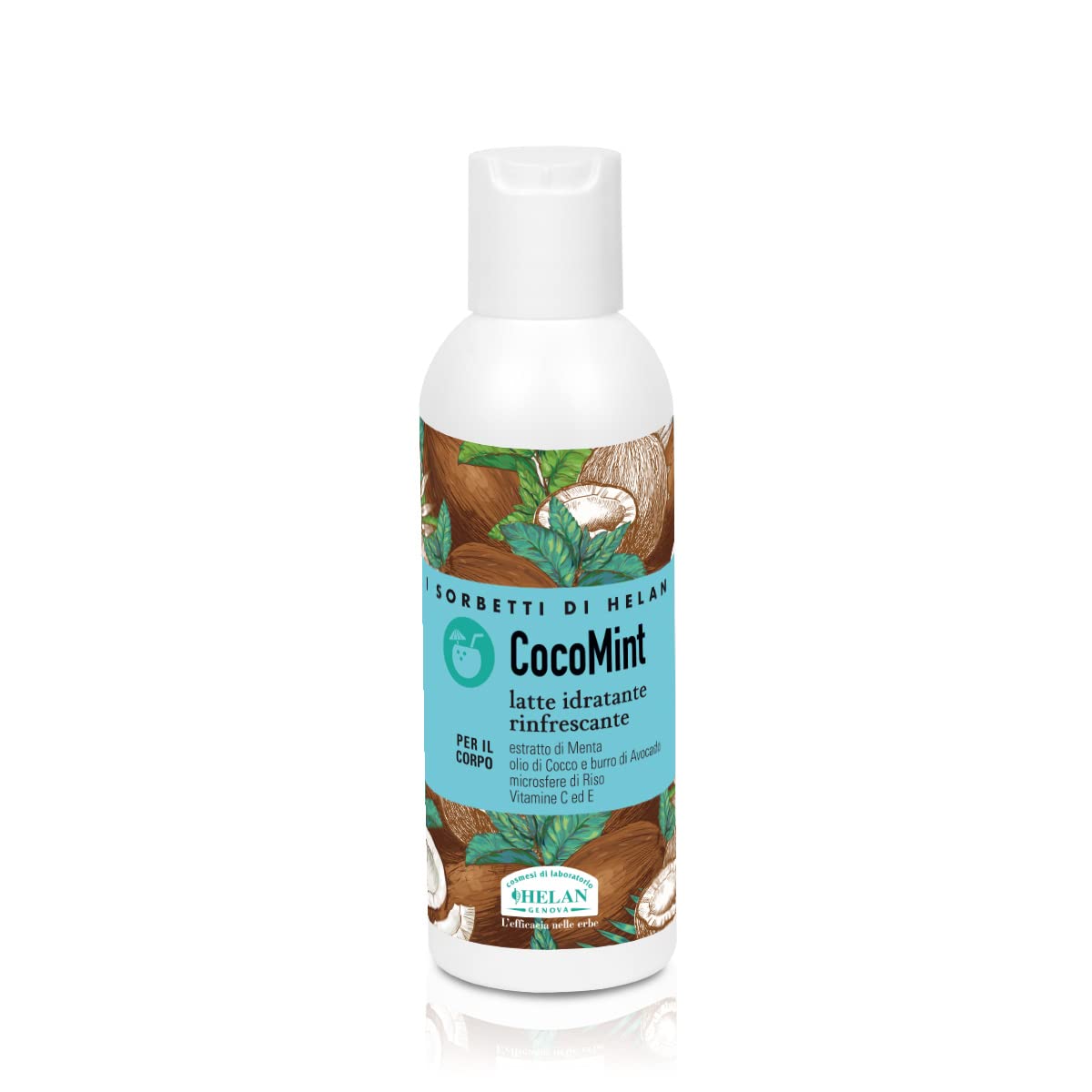 Helan I Sorbetti CocoMint, Moisturising, Scented Body Cream with Vitamin C & E, Coconut Oil & Avocado Butter - Image 2