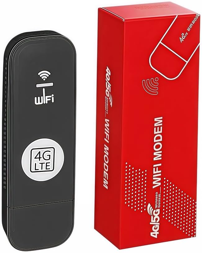Global Edition 4G LTE Portable WiFi Hotspot for Travel with SIM Card Slot Hotspot Device Support FDD:B1/2/3/4/5/7/8/20/28/66 in North America, South America Europe Africa Around The World (Black)