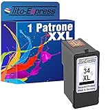X3350 / X3370 / X3380 / X3530 / X3550 / X4530 / X4550 / X4550 Business Edition / X5070 / X5075 / X5200 Series / X5210 / X5250 / X5260 / X5270 / X5410 / X5430 / X5435 / X5450 / X5470 / X5470 Business Edition / X5490 / X5495 / X7100 Series / X7170 / X7300 Series / X7310 / X7350 / X7350 Business Edition / X8300 Series / X8310 / X8350 und alle Drucker, die laut Betriebsanleitung Lexmark 34 XL verwenden.
