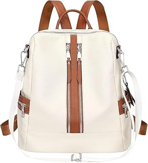 Pagwin 20L Backpack for Women &amp; Girls with Compartment | College/University Bag | Metal Zips with Secret Pocket | Water Re...