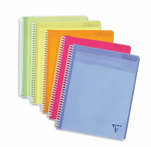 CLAIREFONTAINE Linicolor Meeting Book reliure intégrale 22,5x29,7 160p assorti FRESH aléatoire