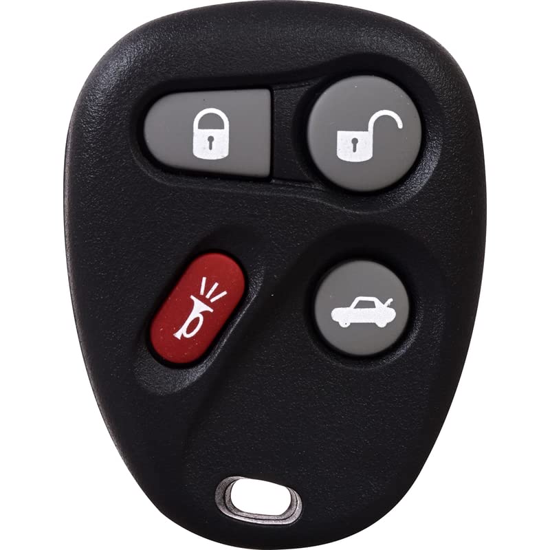 Duracell Self Programmable Remote Automotive Replacement Key GM KOBLEAR1XT 4-Button Remote L Double sided